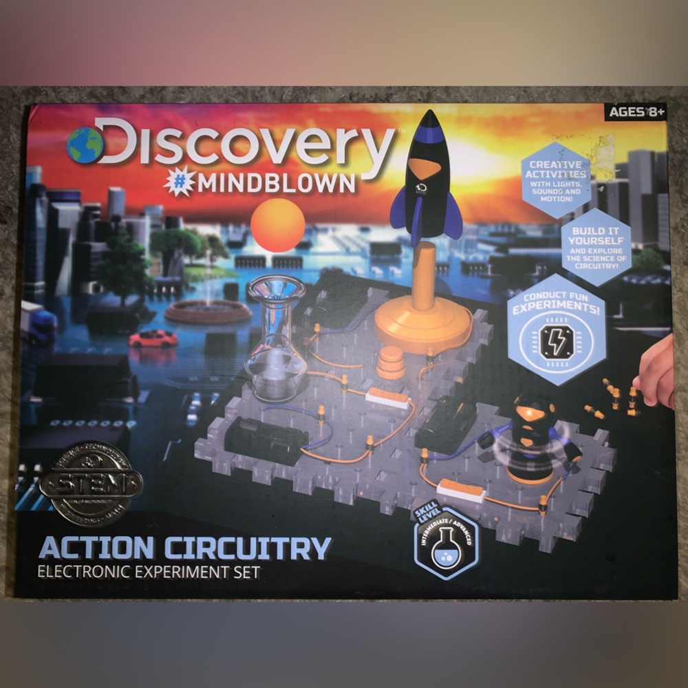 Discovery Mindblown Action Circuitry electronic experiment set